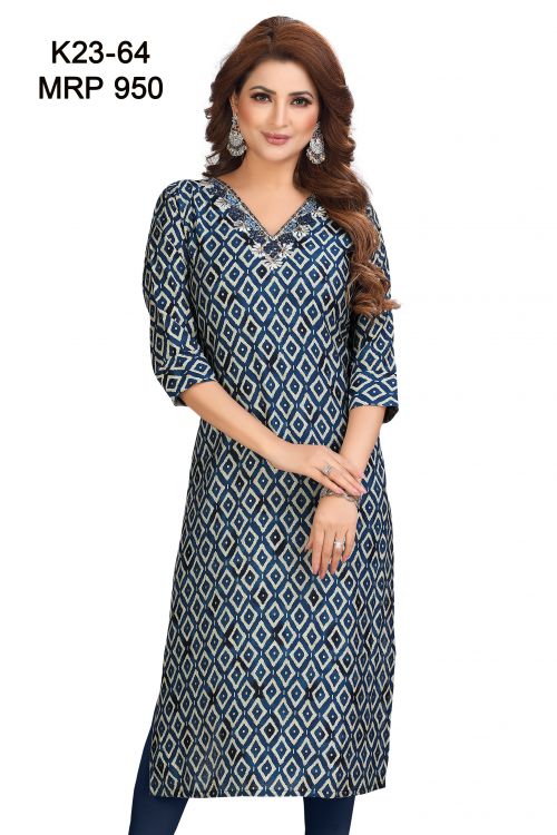 designn of kurti K23-64