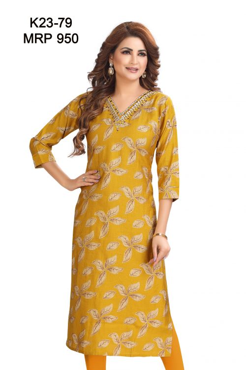 designn of kurti K23-79