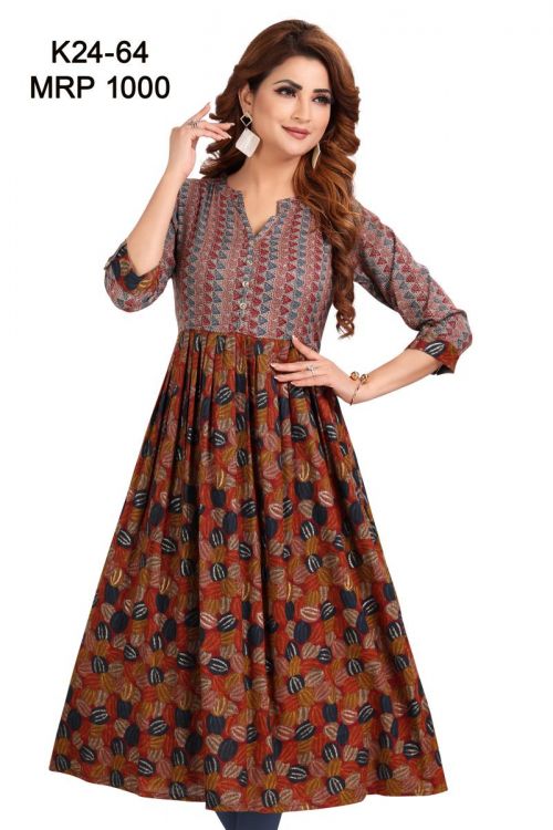 designn of kurti K24-64