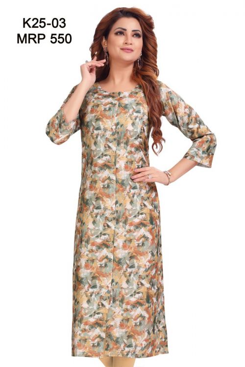 designn of kurti K25-03
