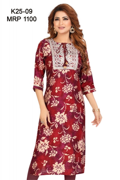 designn of kurti K25-09