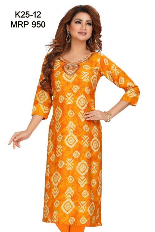 designn of kurti K25-12