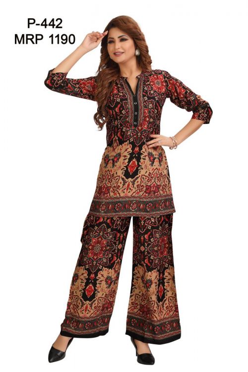 designn of kurti P-442