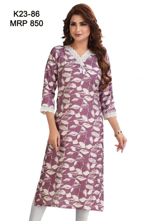 designn of kurti K23-86
