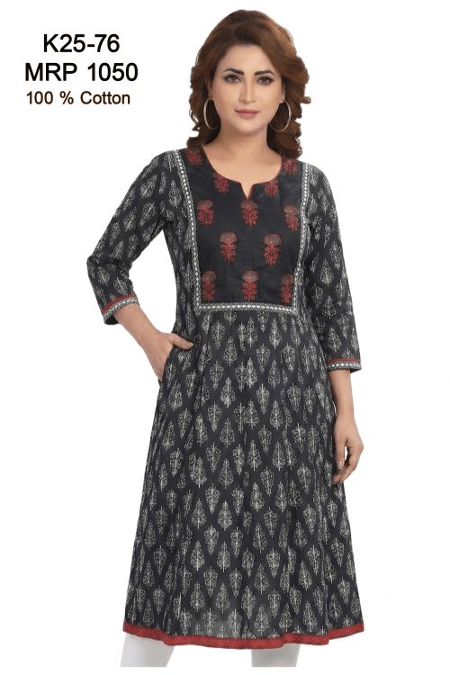 designn of kurti K25-76