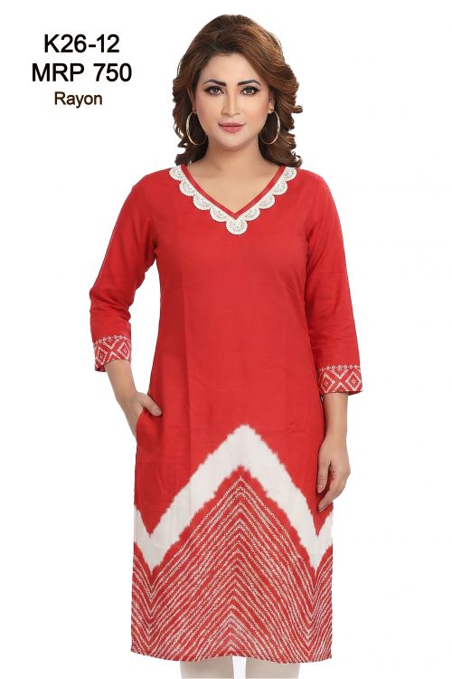 designn of kurti K26-12