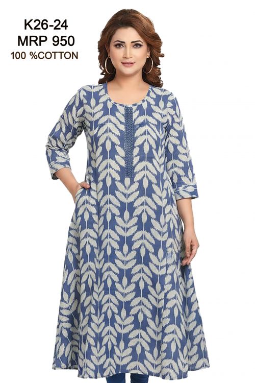 designn of kurti K26-24