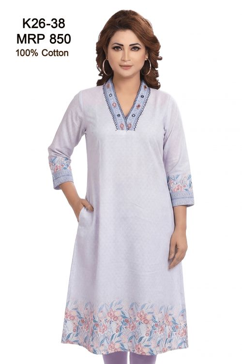 designn of kurti K26-38