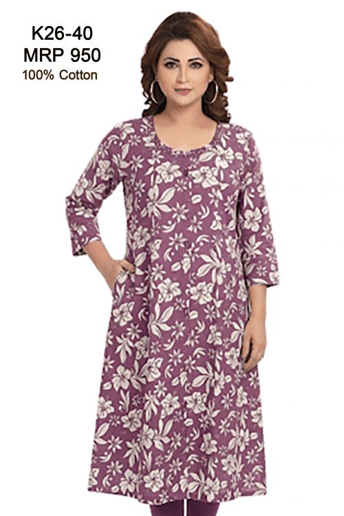 designn of kurti K26-40