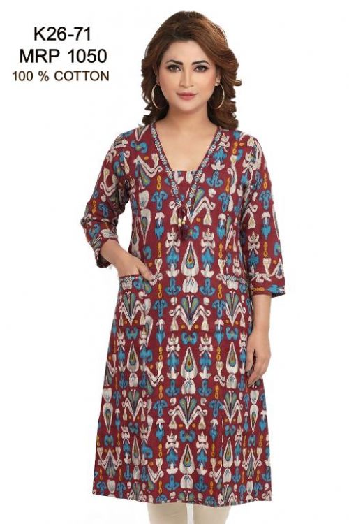 designn of kurti K26-71