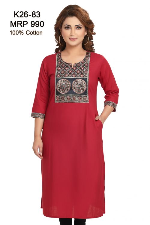 designn of kurti K26-83