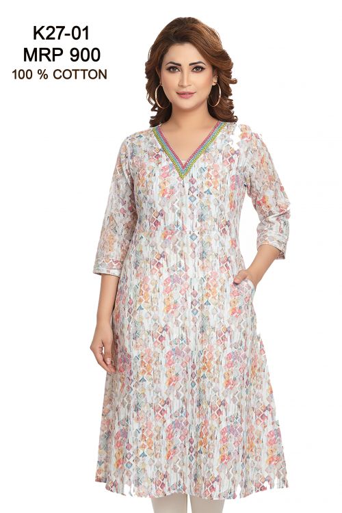 designn of kurti K27-01