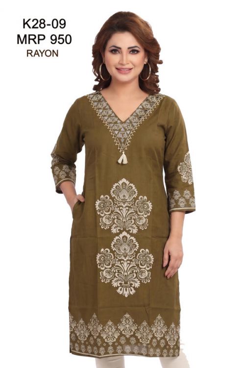 designn of kurti K28-09