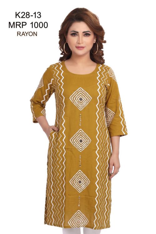 designn of kurti K28-13