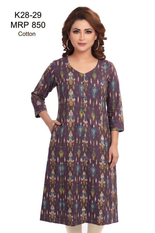 designn of kurti K28-29