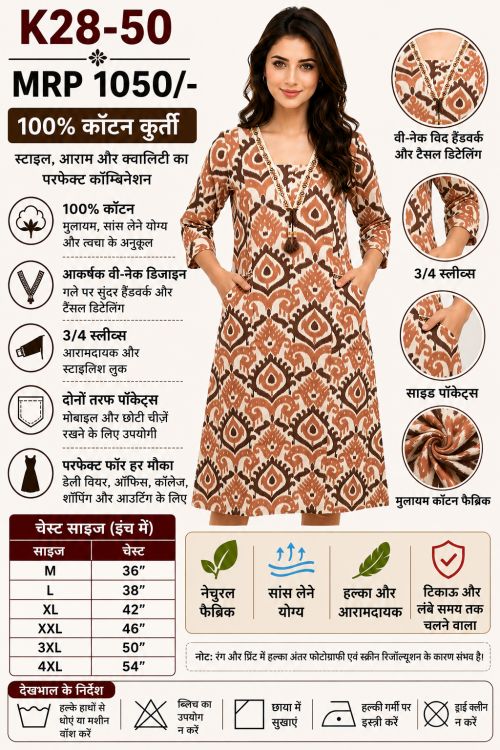 designn of kurti K28-50