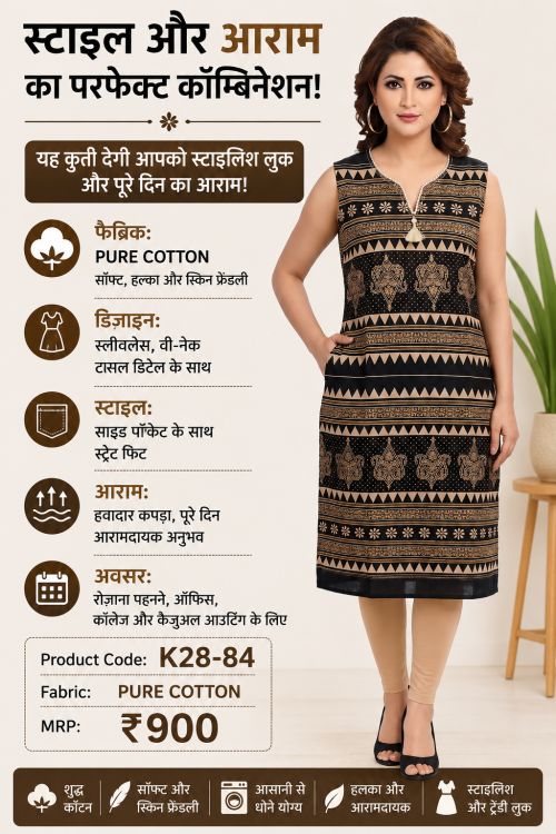 designn of kurti K28-84
