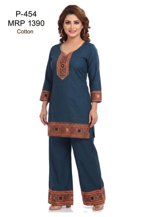 designn of kurti P-454